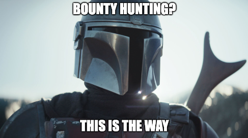 Image illustrating bounty hunting on Stack Overflow