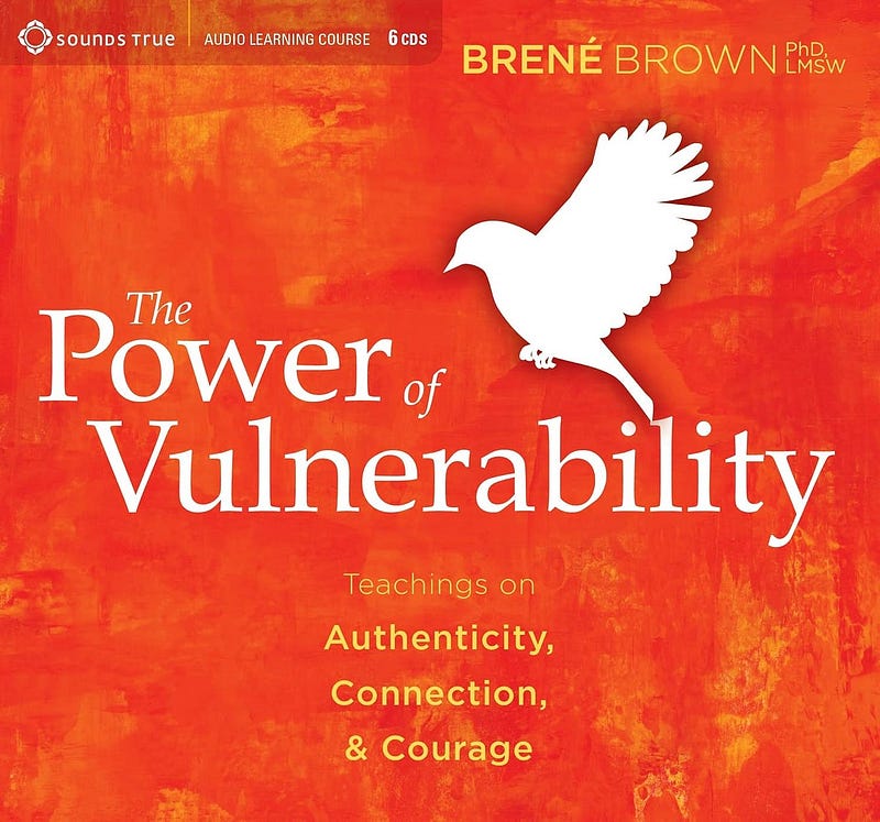 Book cover of The Power of Vulnerability