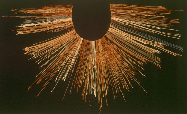 Inca quipu used for record-keeping