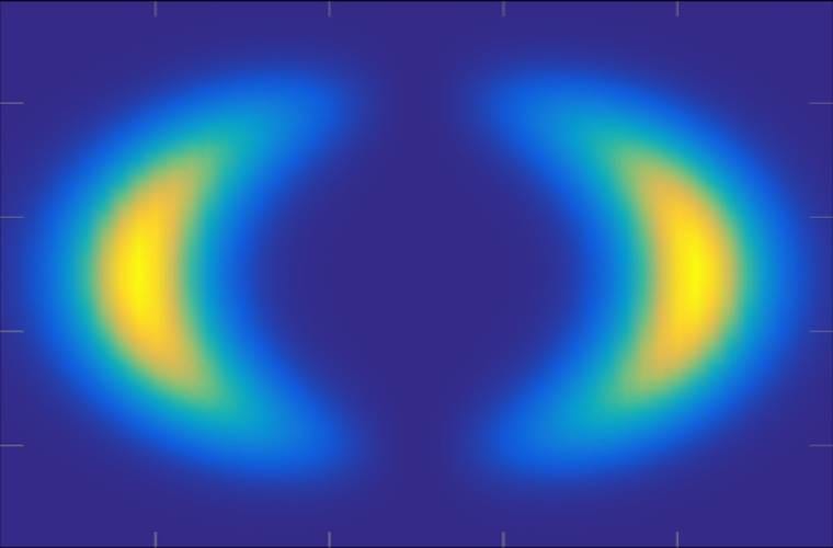 Illustration of a theoretical warp bubble