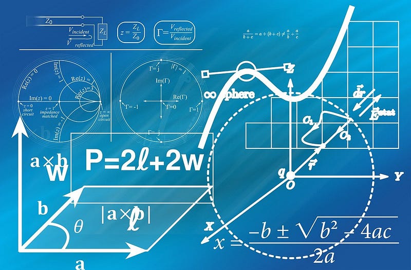 Abstract representation of mathematical concepts in the universe