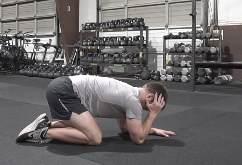 Thoracic Rotation Drill Exercise Demonstration