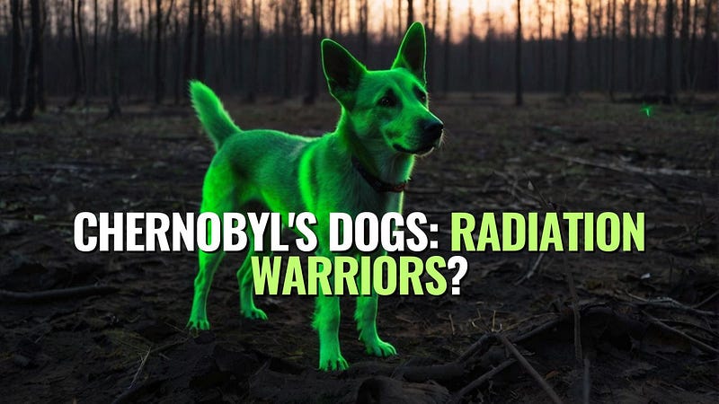 Wild dogs in Chernobyl's exclusion zone