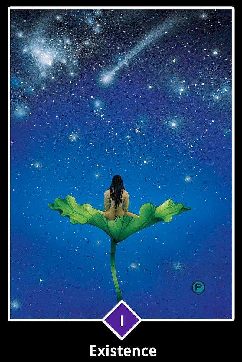 Existence from the Osho Zen Tarot Deck