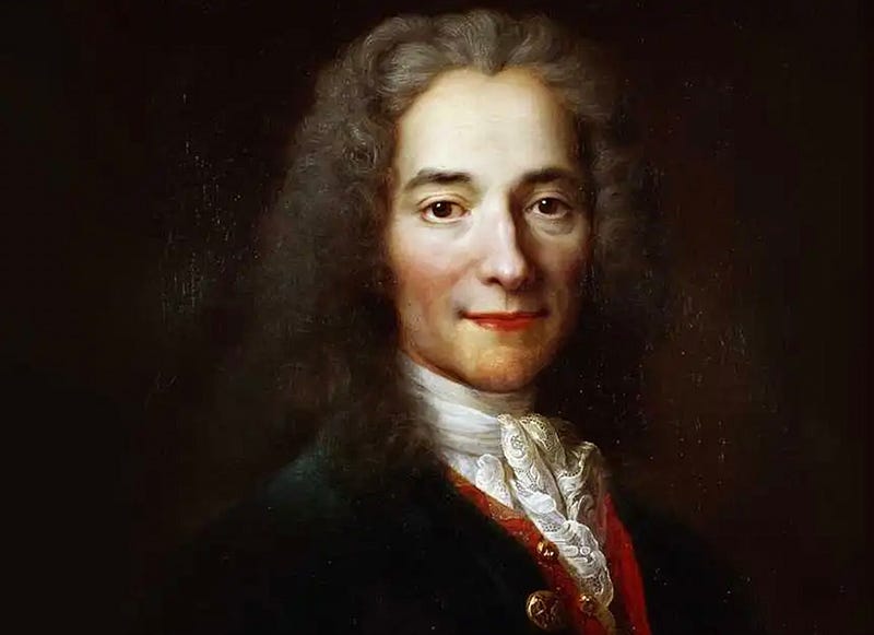 Portrait of Voltaire