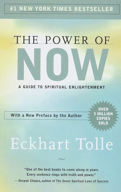 Cover of "The Power of Now" by Eckhart Tolle