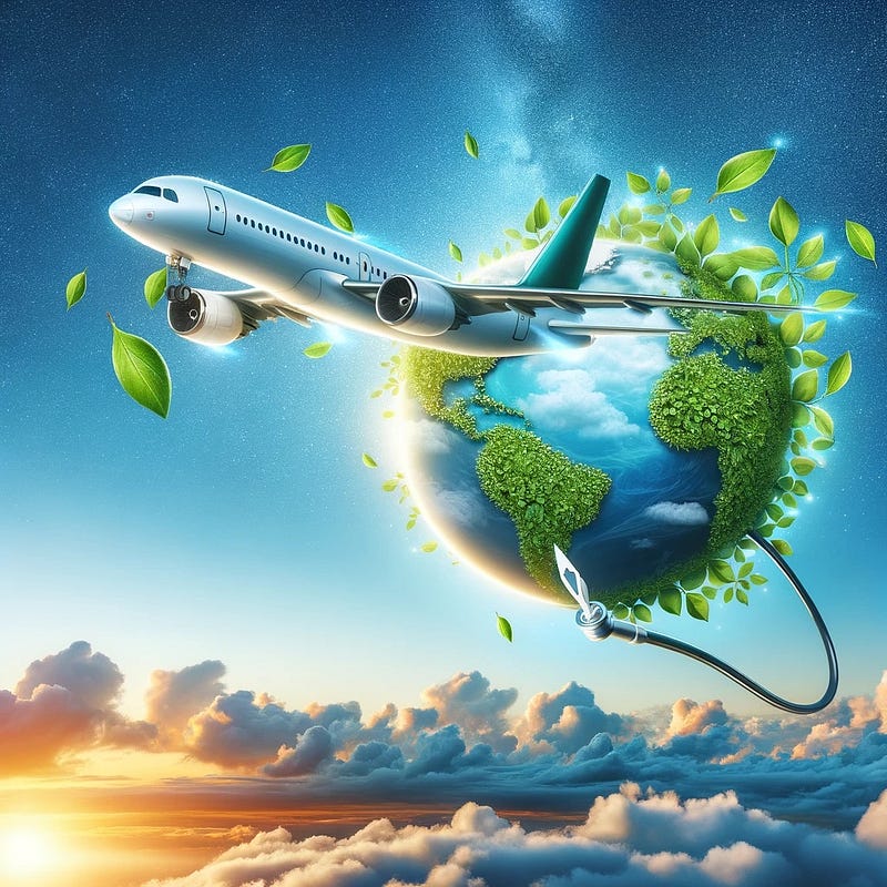 Sustainable aviation fuel for eco-friendly travel