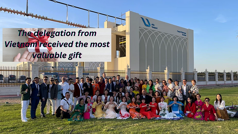 Cable car system demonstration at the Sharjah Center