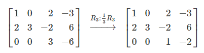 Row multiplication demonstration