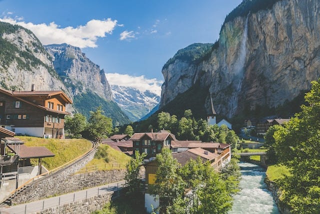 The Scenic Swiss Mountains During the First LSD Trip