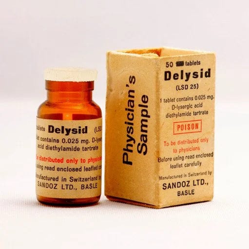 Delysid: A Medication Containing LSD-25