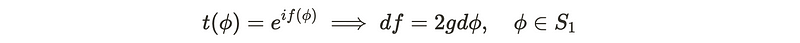 Phase representation of transition functions