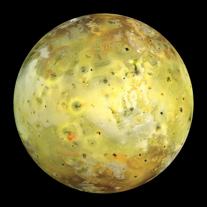 Io, the Volcanic Moon of Jupiter