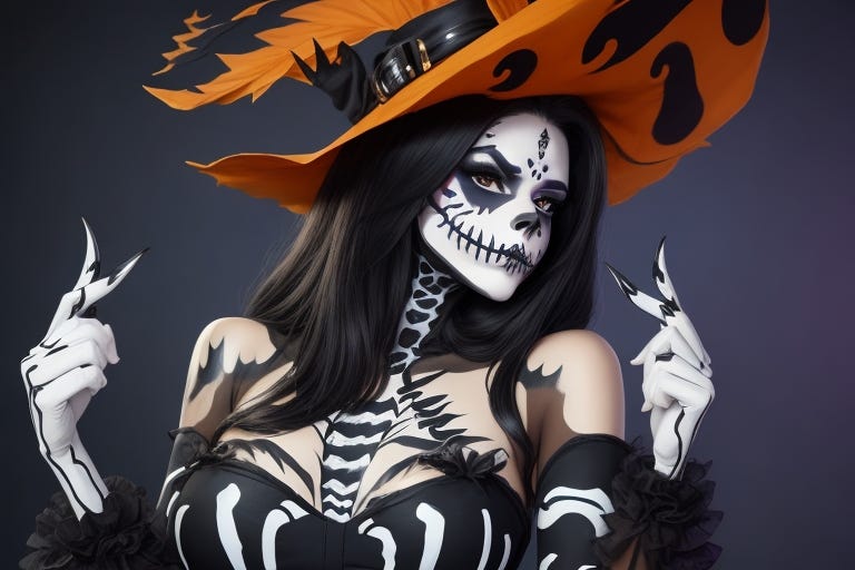 Halloween Theme in AI Art