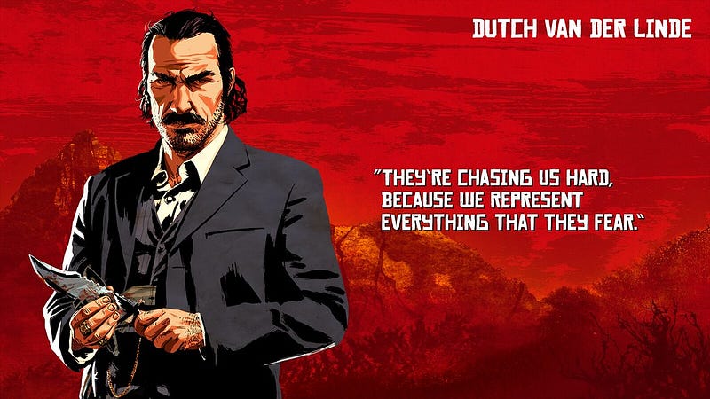 Dutch Van der Linde from RDR2