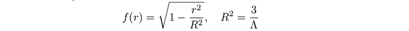 Graphical representation of the solution to the differential equation.