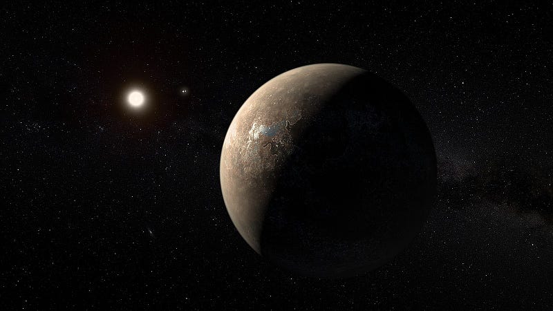 Proxima Centauri b's inhospitable environment