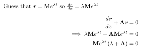 Equation solving context