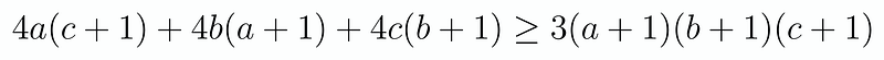 Expanded Inequality Representation