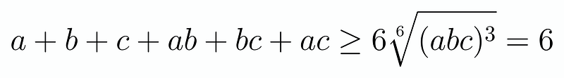 Final Result Showing abc = 1