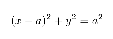 Cross-section of cone and cylinder